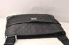 Authentic GUCCI Guccissima GG Nylon Leather Shoulder Bag 161822 Black 6595K