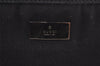 Authentic GUCCI Guccissima GG Nylon Leather Shoulder Bag 161822 Black 6595K