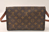 Authentic Louis Vuitton Monogram Bordeaux M51798 2Way Shoulder Clutch Bag 6598K