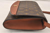 Authentic Louis Vuitton Monogram Bordeaux M51798 2Way Shoulder Clutch Bag 6598K