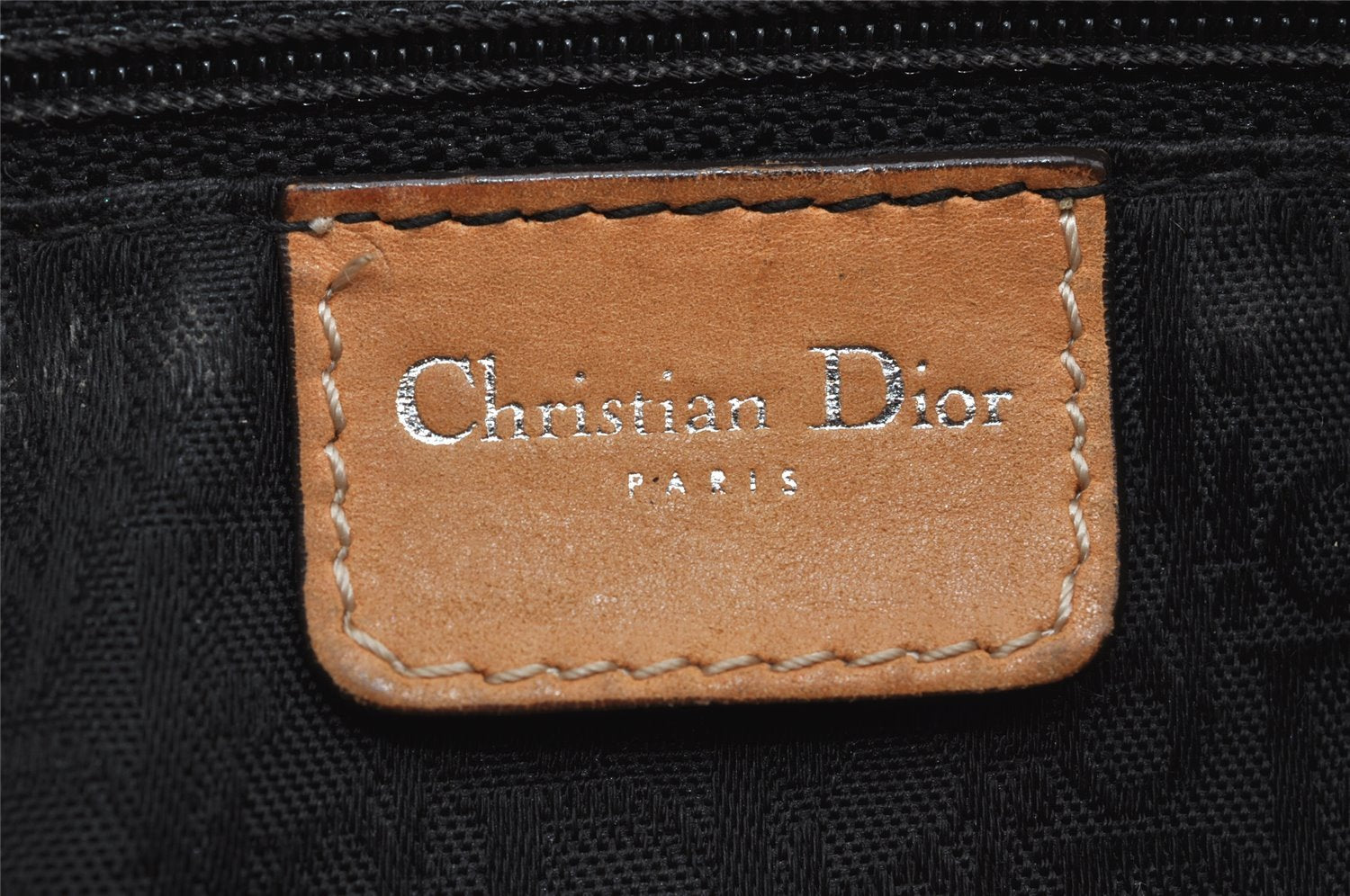 Authentic Christian Dior Shoulder Hand Bag Purse PVC Leather Multicolor CD 6600I