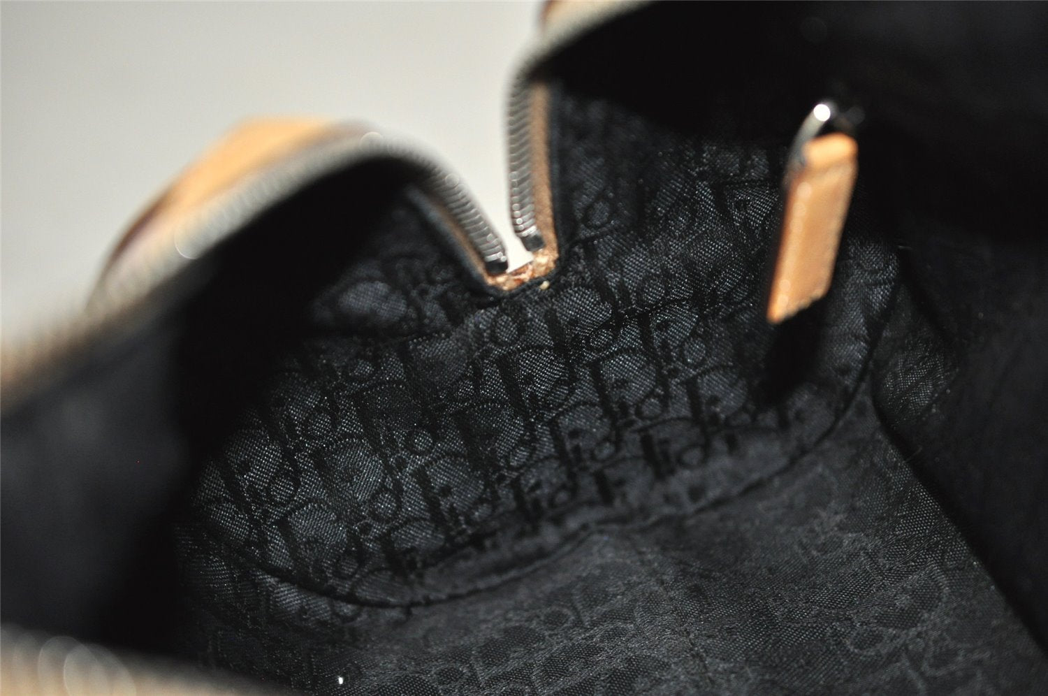 Authentic Christian Dior Shoulder Hand Bag Purse PVC Leather Multicolor CD 6600I