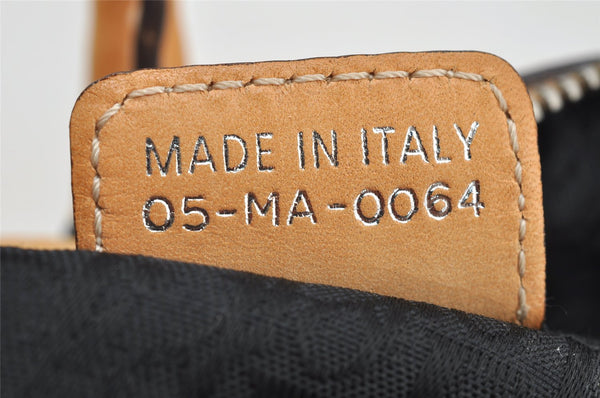 Authentic Christian Dior Shoulder Hand Bag Purse PVC Leather Multicolor CD 6600I