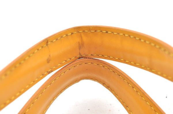 Authentic Louis Vuitton Epi Saint Jacques Hand Bag Yellow M52279 LV 6601H