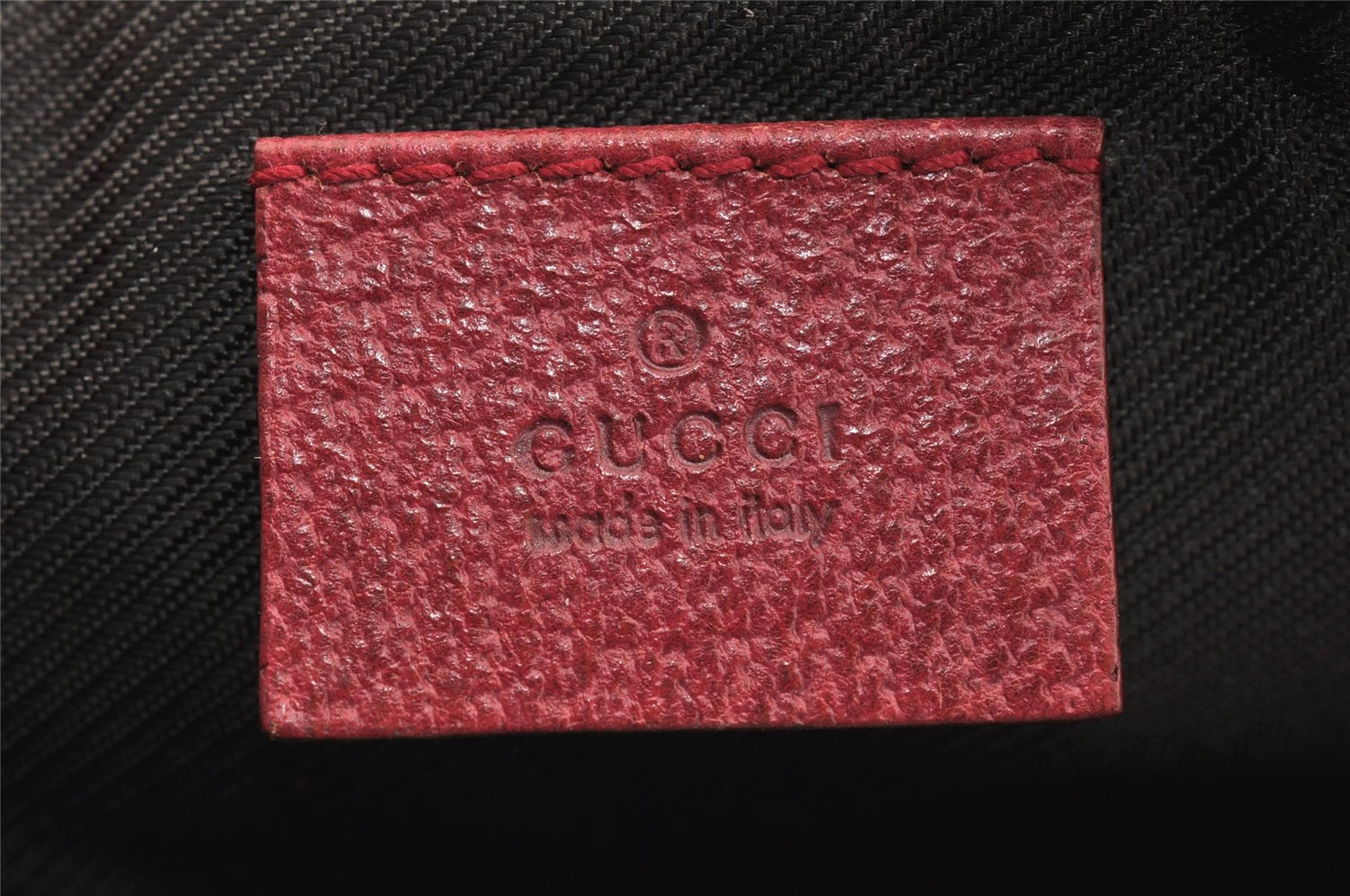 Authentic GUCCI Vintage Hand Bag Pouch Purse GG Canvas Leather 07198 Pink 6605I