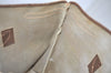 Authentic GUCCI Vintage Shoulder Tote Bag GG PVC Leather Brown Junk 6606J
