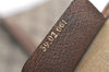 Authentic GUCCI Vintage Shoulder Tote Bag GG PVC Leather Brown Junk 6606J