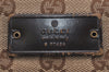 Authentic GUCCI Shoulder Cross Body Bag GG Canvas Leather 90656 Brown 6607J