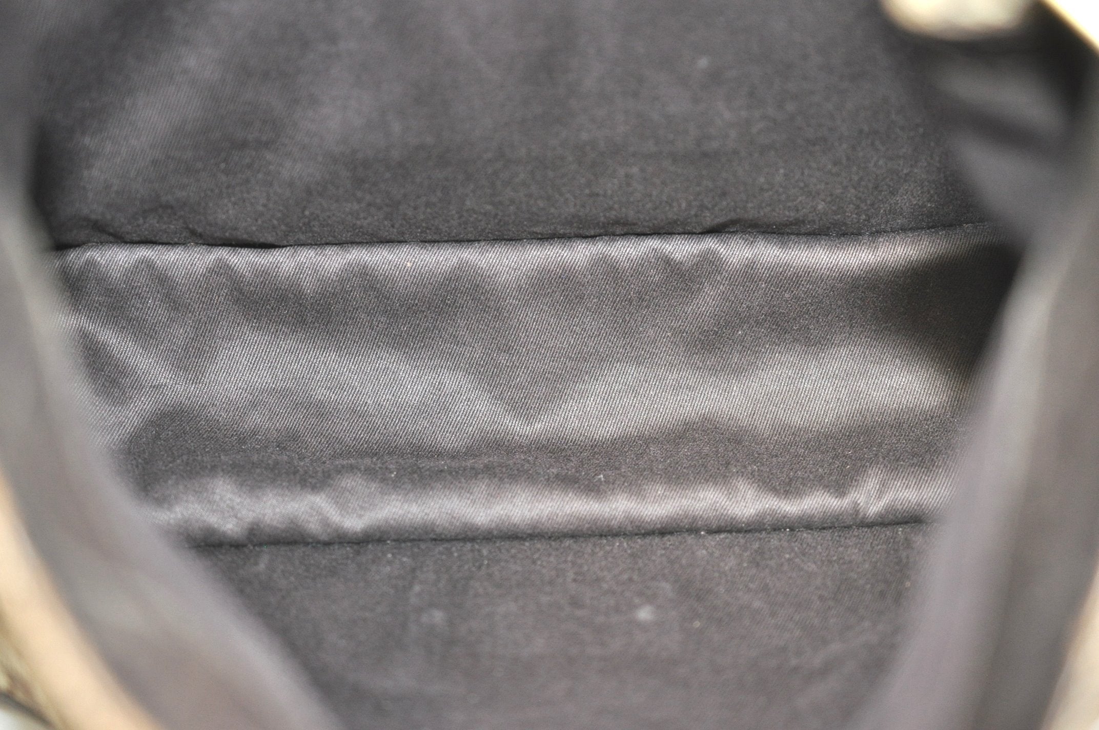 Authentic GUCCI Shoulder Cross Body Bag GG Canvas Leather 90656 Brown 6607J