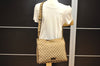 Authentic GUCCI Shoulder Cross Body Bag GG Canvas Leather 90656 Brown 6607J