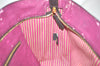 Authentic FENDI Zucca Vintage Shoulder Tote Bag PVC Leather Brown Black 6608I