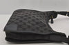 Authentic GUCCI Shoulder Hand Bag Purse GG Canvas Leather 0014206 Black 6608J