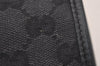 Authentic GUCCI Shoulder Hand Bag Purse GG Canvas Leather 0014206 Black 6608J