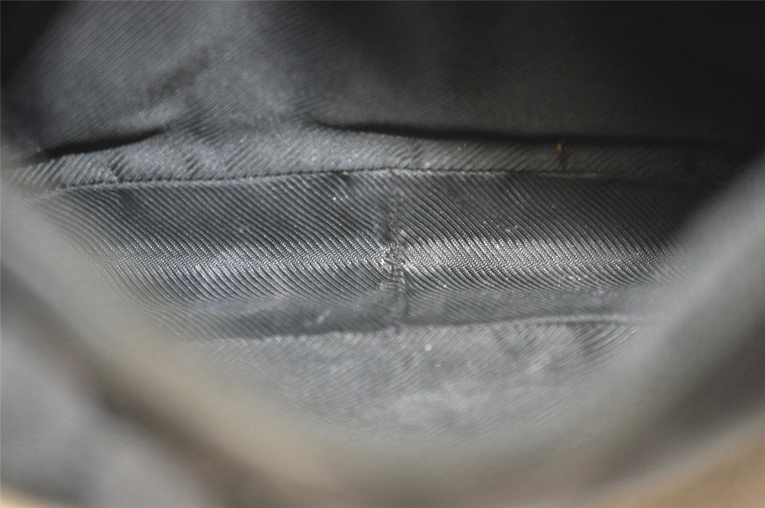 Authentic GUCCI Shoulder Hand Bag Purse GG Canvas Leather 0014206 Black 6608J