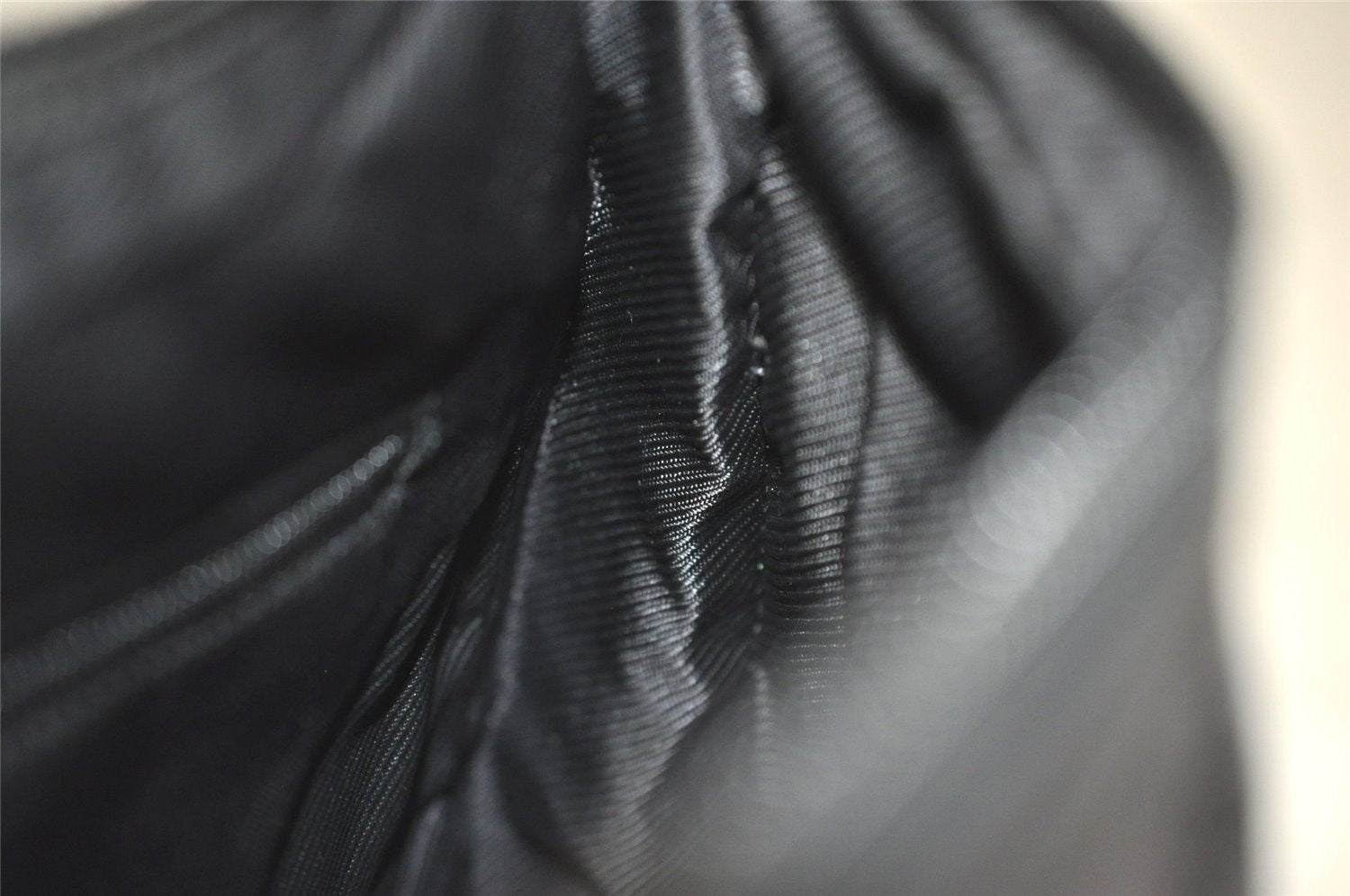 Authentic GUCCI Shoulder Hand Bag Purse GG Canvas Leather 0014206 Black 6608J