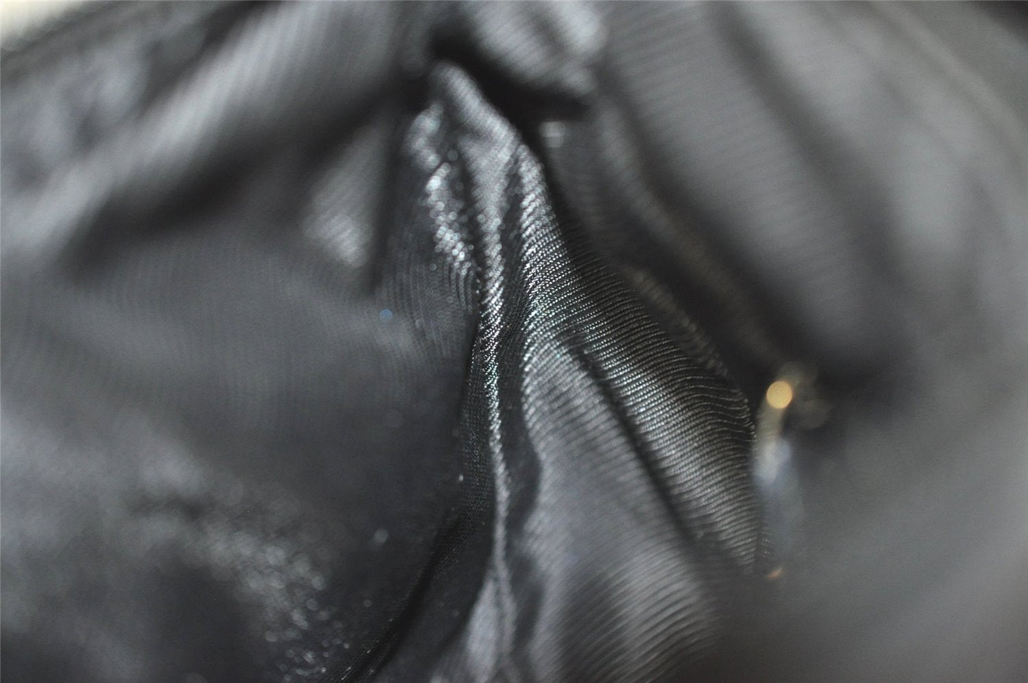 Authentic GUCCI Shoulder Hand Bag Purse GG Canvas Leather 0014206 Black 6608J