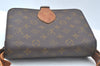 Authentic Louis Vuitton Monogram Cartouchiere MM Shoulder Bag Old Model 6610F