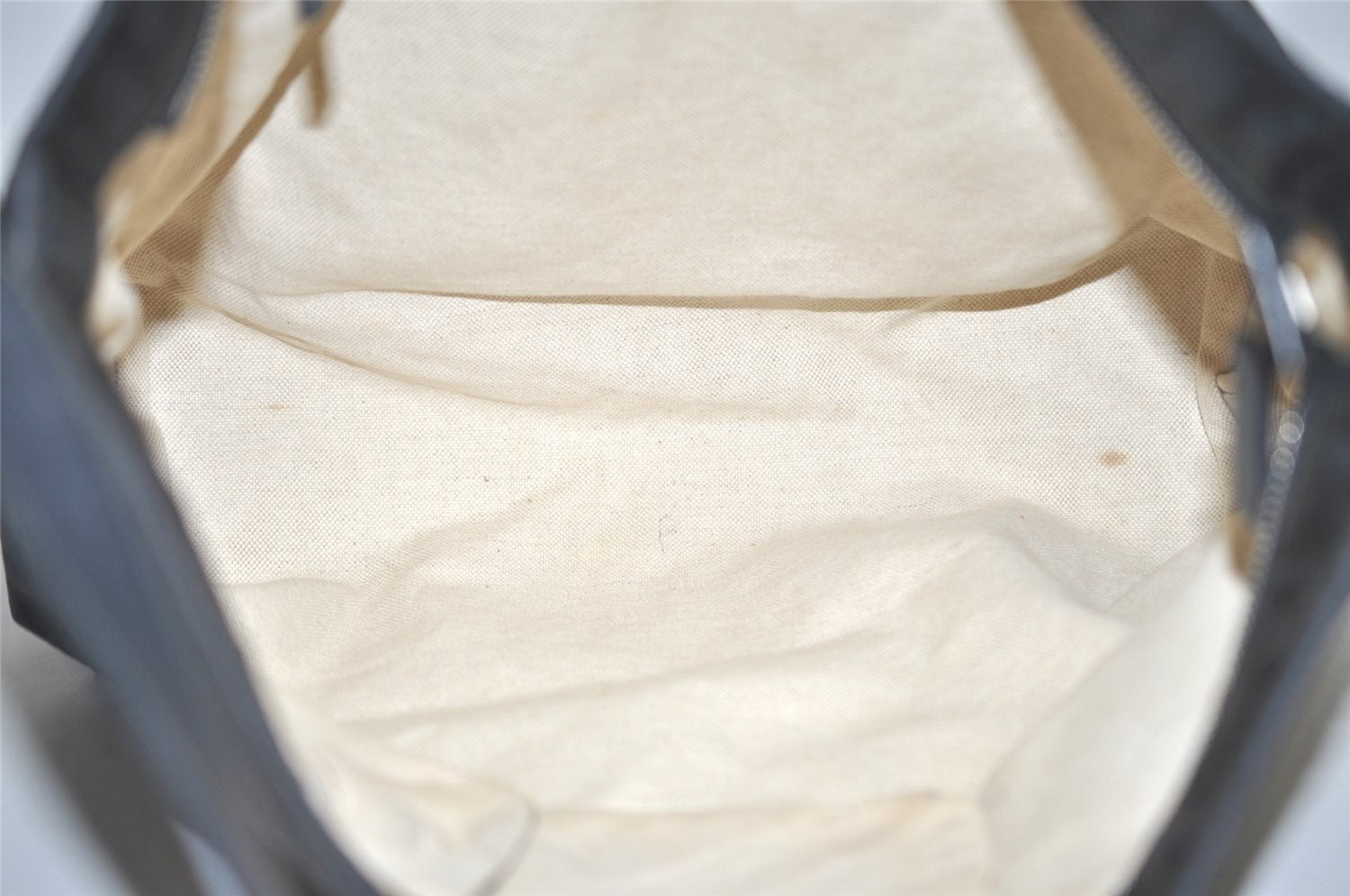 Authentic GUCCI Shoulder Cross Body Bag GG Nylon Leather 308840 Black Junk 6610I