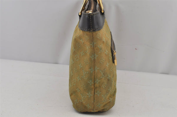 Auth Louis Vuitton Monogram Mini Lucille PM Hand Bag Green Khaki M92682 LV 6612J