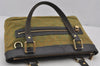 Auth Louis Vuitton Monogram Mini Lucille PM Hand Bag Green Khaki M92682 LV 6612J