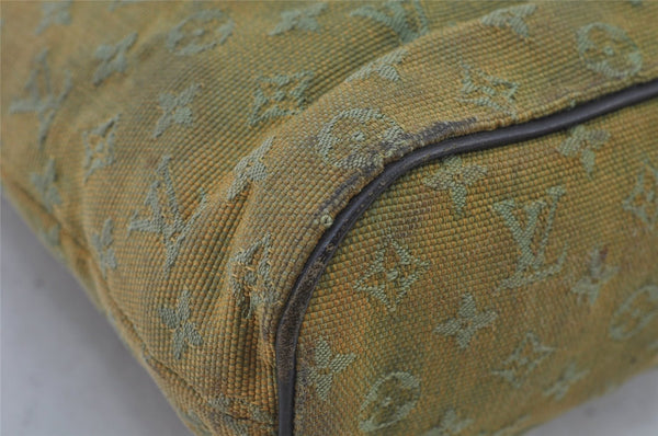 Auth Louis Vuitton Monogram Mini Lucille PM Hand Bag Green Khaki M92682 LV 6612J