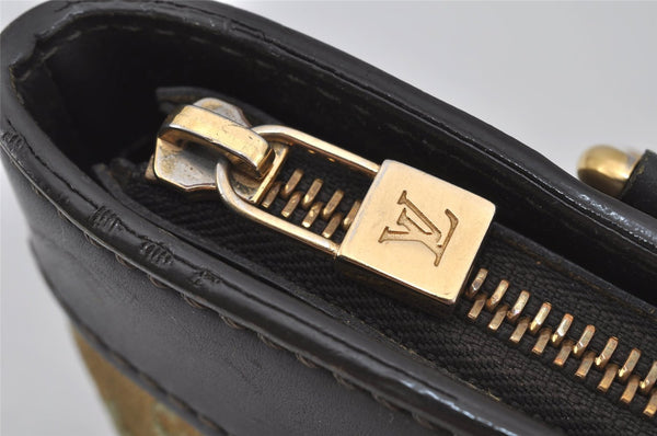 Auth Louis Vuitton Monogram Mini Lucille PM Hand Bag Green Khaki M92682 LV 6612J