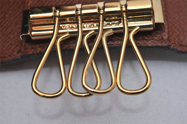 Authentic Louis Vuitton Monogram Multicles 4 Four Hooks Key Case M62631 LV 6613I