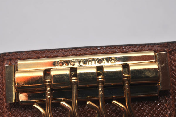 Authentic Louis Vuitton Monogram Multicles 4 Four Hooks Key Case M62631 LV 6613I