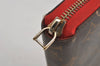 Authentic Louis Vuitton Monogram Zippy Wallet Long Purse Red M62402 LV 6614J