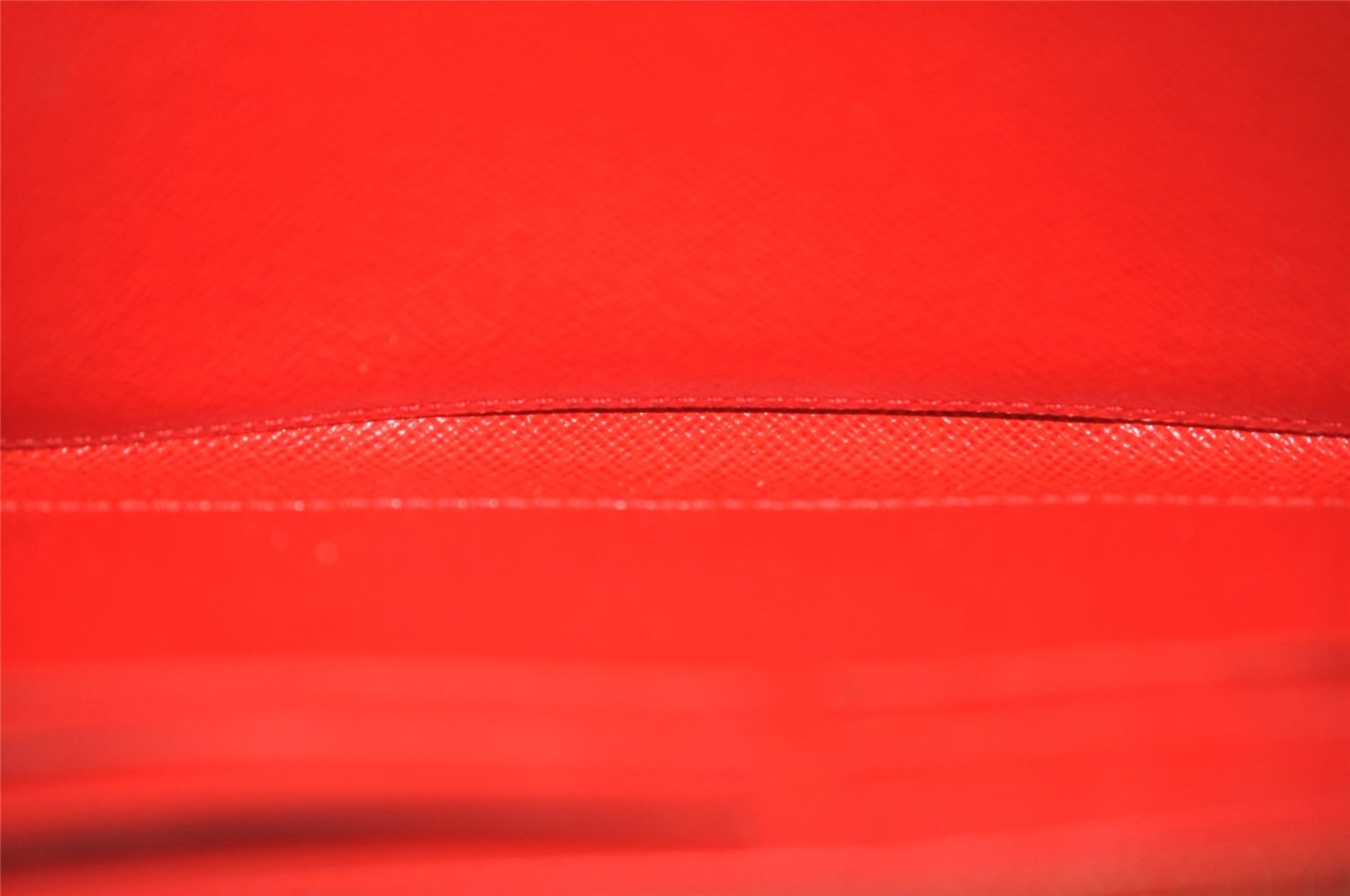 Authentic Louis Vuitton Monogram Zippy Wallet Long Purse Red M62402 LV 6614J