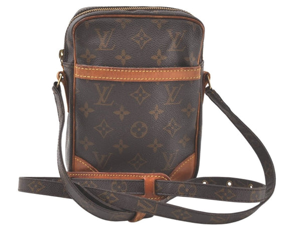 Authentic Louis Vuitton Monogram Danube Shoulder Cross Body Bag M45266 LV 6615K