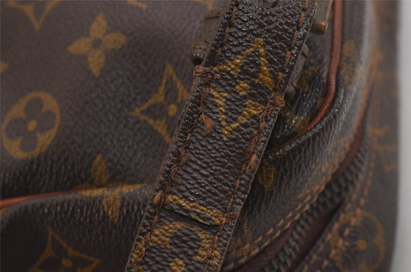 Authentic Louis Vuitton Monogram Marceau Shoulder Cross Body Bag Old Model 6616J