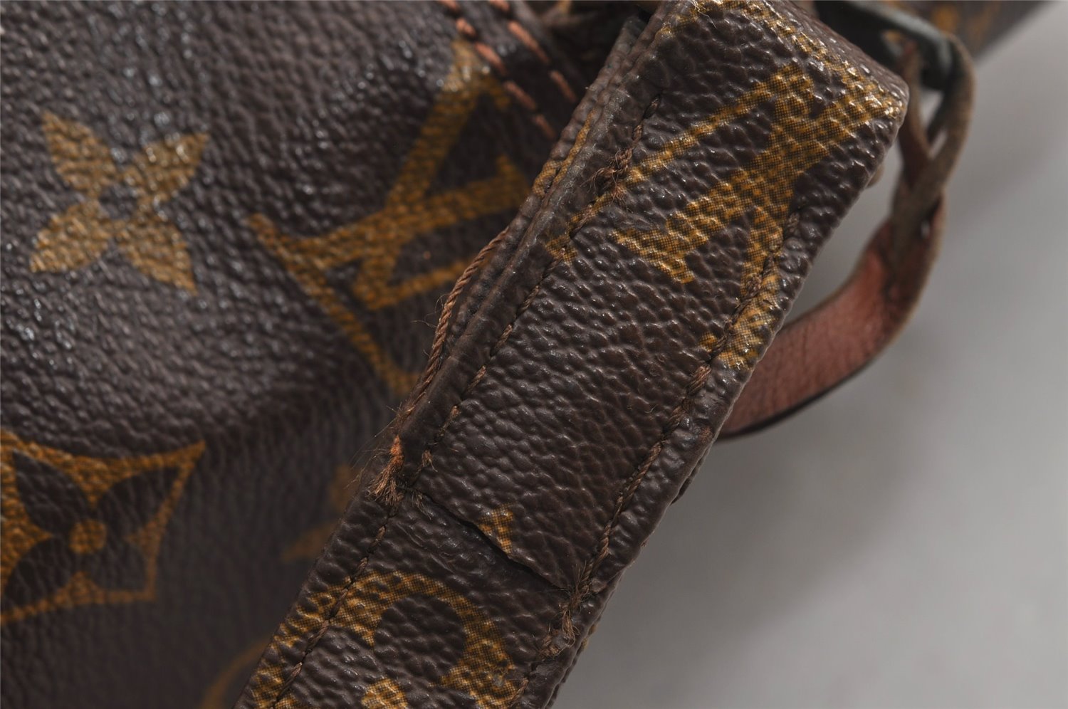 Authentic Louis Vuitton Monogram Marceau Shoulder Cross Body Bag Old Model 6616J