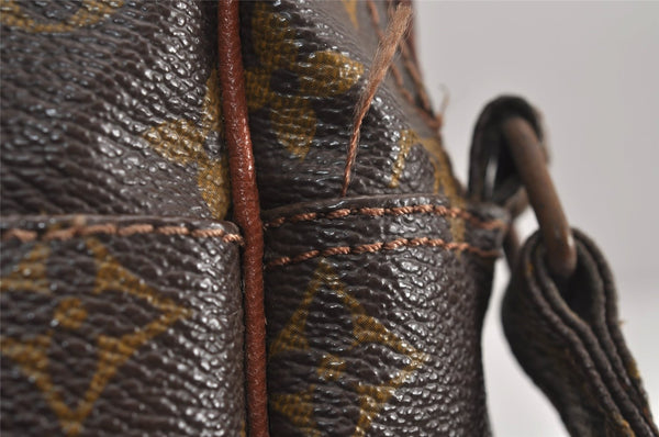 Authentic Louis Vuitton Monogram Marceau Shoulder Cross Body Bag Old Model 6616J