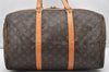 Authentic Louis Vuitton Monogram Sac Souple 45 Hand Boston Bag M41624 LV 6616K