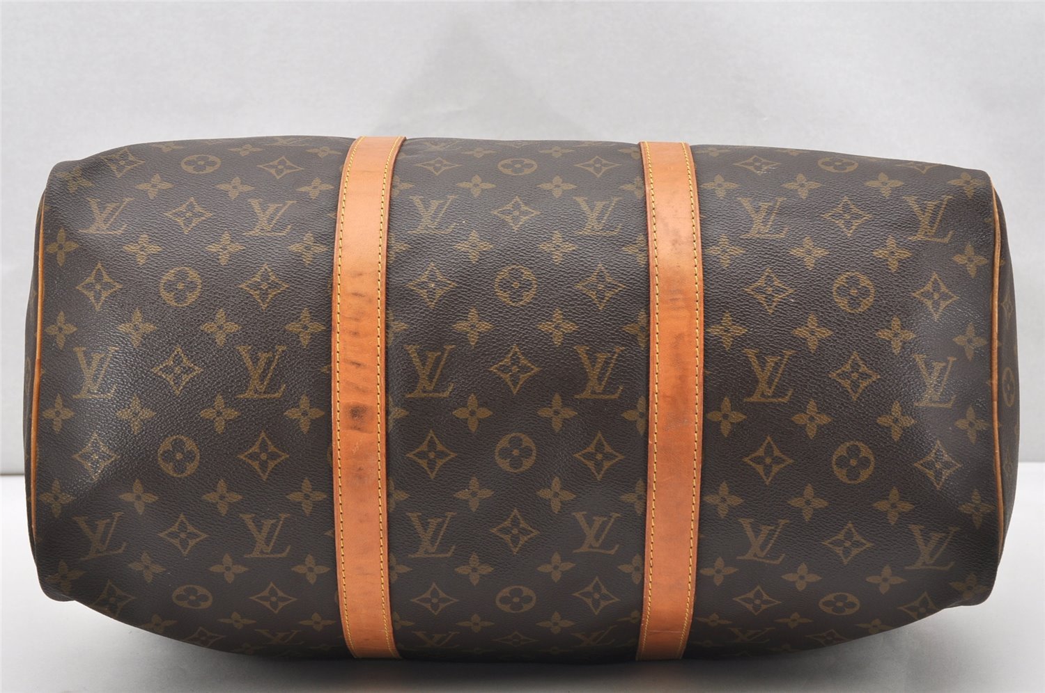 Authentic Louis Vuitton Monogram Sac Souple 45 Hand Boston Bag M41624 LV 6616K