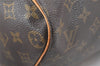 Authentic Louis Vuitton Monogram Sac Souple 45 Hand Boston Bag M41624 LV 6616K