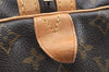 Authentic Louis Vuitton Monogram Sac Souple 45 Hand Boston Bag M41624 LV 6616K