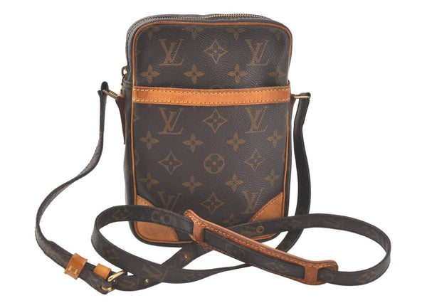 Authentic Louis Vuitton Monogram Danube Shoulder Cross Body Bag M45266 LV 6617K