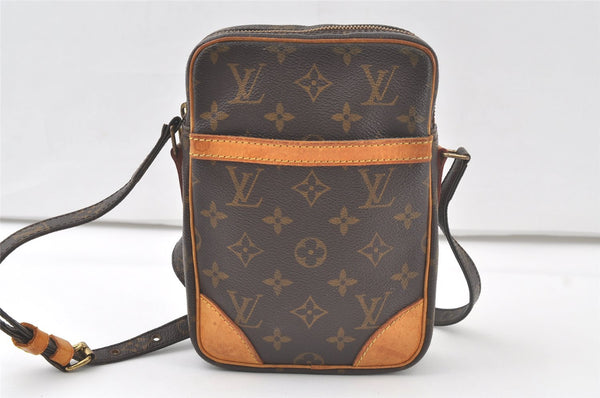 Authentic Louis Vuitton Monogram Danube Shoulder Cross Body Bag M45266 LV 6617K