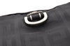 Authentic GIVENCHY Vintage Nylon Leather Shoulder Hand Bag Purse Black 6621I