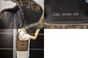 Authentic FENDI Vintage Zucca Shoulder Hand Bag Purse Canvas Leather Brown 6621M