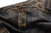 Authentic FENDI Vintage Zucca Shoulder Hand Bag Purse Nylon Leather Brown 6625I