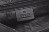 Authentic GUCCI Sherry Line Kandinsky Shoulder Bag GG Canvas Leather Black 6626K