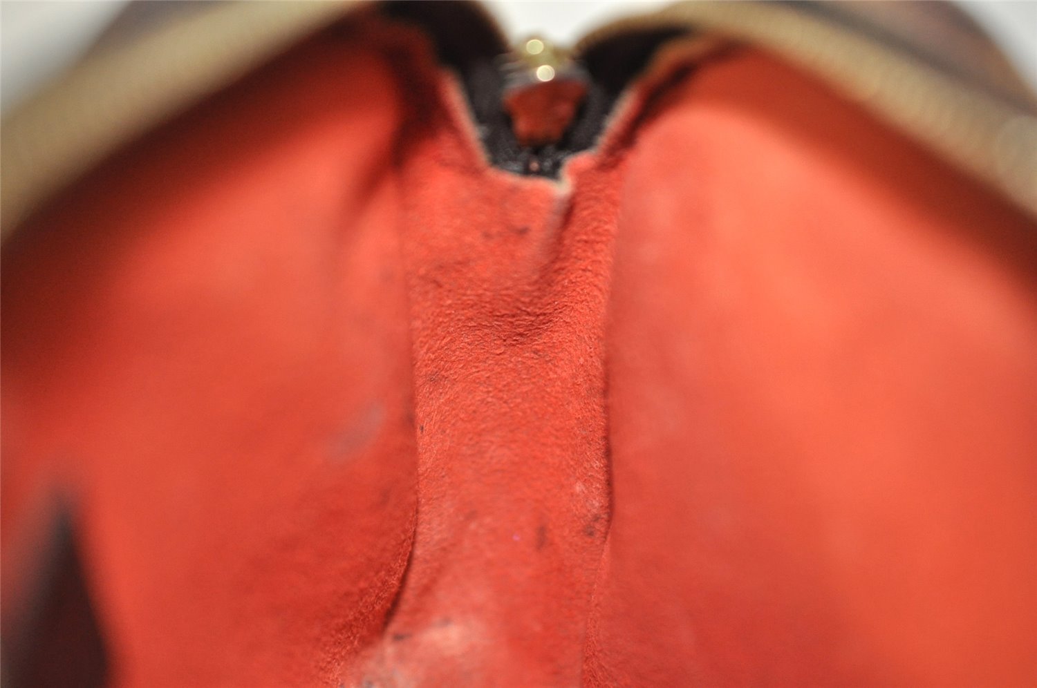 Authentic Louis Vuitton Damier Pochette Ipanema Shoulder Bag N51296 Junk 6627I