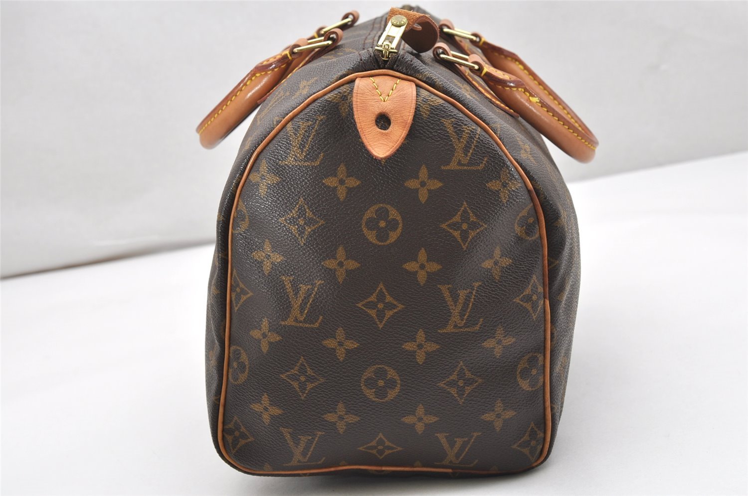 Authentic Louis Vuitton Monogram Speedy 30 Hand Boston Bag M41526 LV 6627K