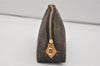 Authentic Louis Vuitton Monogram Pochette Cosmetic Pouch M47515 LV 6628I