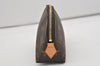 Authentic Louis Vuitton Monogram Pochette Cosmetic Pouch M47515 LV 6628I