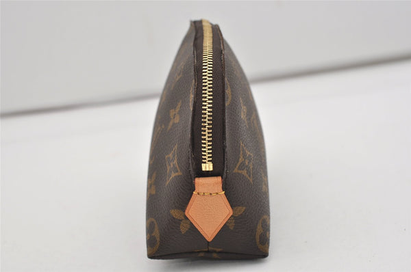 Authentic Louis Vuitton Monogram Pochette Cosmetic Pouch M47515 LV 6628I