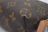 Authentic Louis Vuitton Monogram Pochette Cosmetic Pouch M47515 LV 6628I